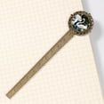 thumbnail image 4 of Swans Book Accessories: Lace Bookmark in Antique Bronze - a Gift for Readers and Book Lovers, 4 of 5