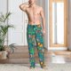 thumbnail image 2 of Fotbe Jungle Animals Pantalones de Pijama para Hombre, Pantalones de Dormir, Pantalones de Casa con Cintura Ajustable y Bolsillos-X-Large, 2 of 6