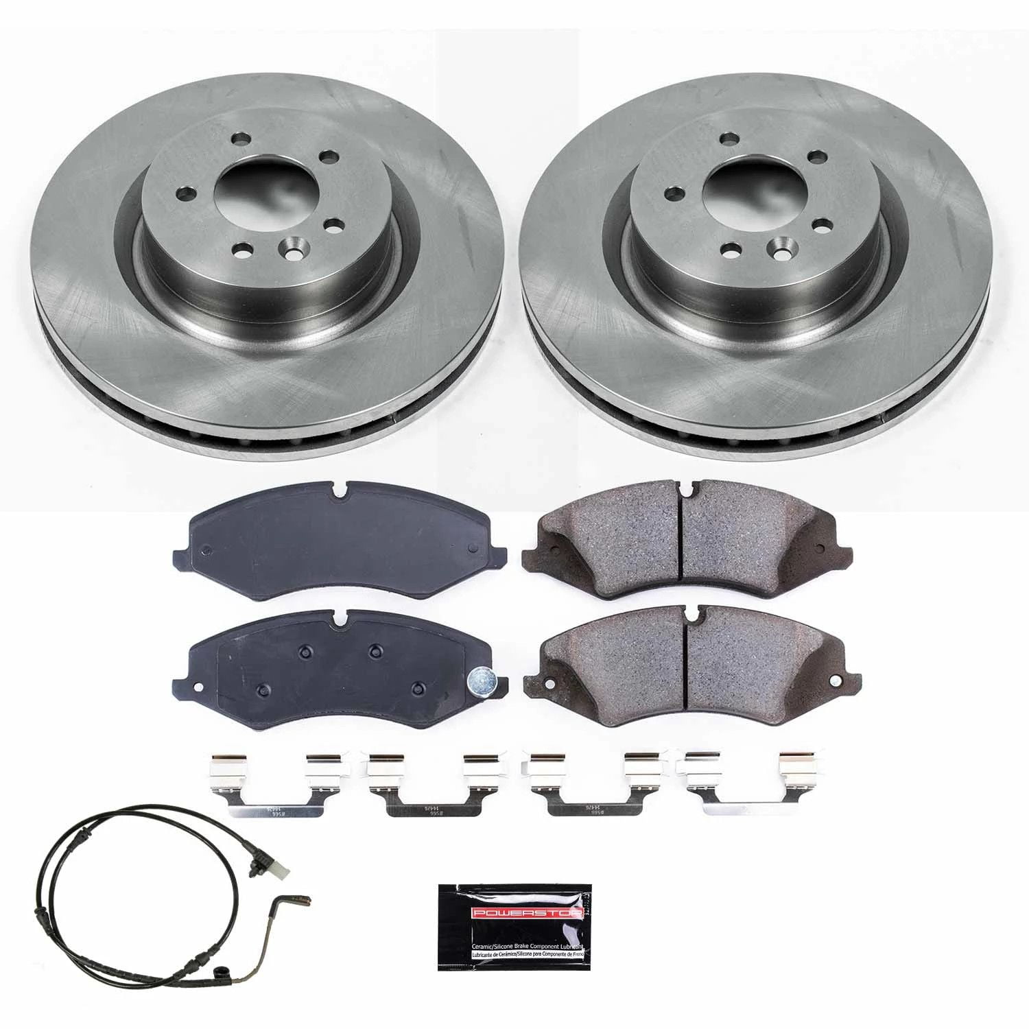 Power Stop Front Stock Replacement Brake Pad and Rotor Kit KOE6228