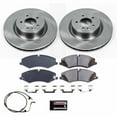 thumbnail image 3 of Power Stop Front Stock Replacement Brake Pad and Rotor Kit KOE6228, 3 of 8