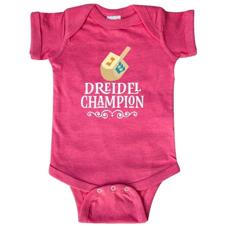 

Inktastic Hanukkah Dreidel Champ Gift Baby Boy or Baby Girl Bodysuit