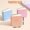 thumbnail image 3 of 3Pack Mini Watercolor Sketchbooks,1.96" x 1.96", Thick, Pocket Size–Paint with Water Color, Colored Pencil, Acrylic Marker,and Pastel,Perfect for Travel & Outdoor Sketching, 3 of 6