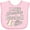 AD-Pink, variant on Inktastic Daddy Baseball Grandson Boys or Girls Baby Bib