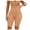 Khaki, variant on Elainilye Fashion Shapewear Shorts High Waist Belly Retraction Traceless Flat Angle Buttock Lifting Body Shaping Pants,Brown