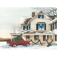 thumbnail image 2 of Rossini, John 18x15 White Modern Wood Framed Museum Art Print Titled - Preparing for Christmas, 2 of 4