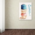 thumbnail image 3 of Trademark Fine Art "Stacked Cupcakes with Words" Canvas Art by Jennifer Redstreake, 3 of 3