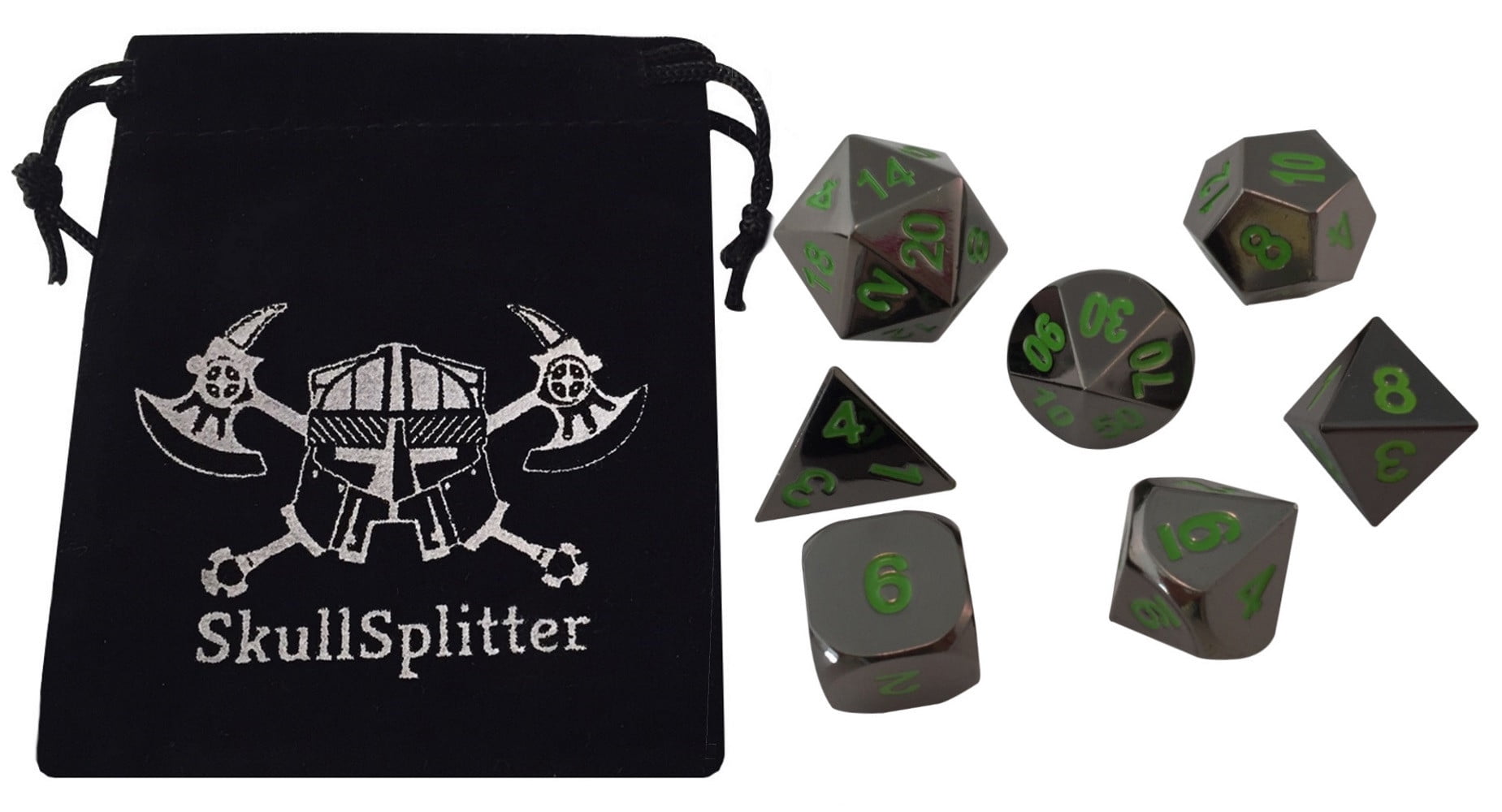 2020 Dice High Roller Twenty Sided D20 with Two 20s, 1 Piece
