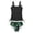 Black, variant on Tween Girls Swimming Suit Swimwear Two Piece Teen Bikini Tankini Swimsuit for Juniors Youth Swimwear with Bralette Bottoms Bathing Suit
