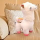 thumbnail image 4 of Adorable almohada de peluche de alpaca, muñeco de oveja relleno para ropa de cama, sofá para sala de estar blanco 45cm perfke Almohada de felpa de alpaca, 4 of 9