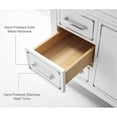 thumbnail image 6 of Ancerre Designs Aspen 36" Transitional Wood Bathroom Vanity Set in White, 6 of 17