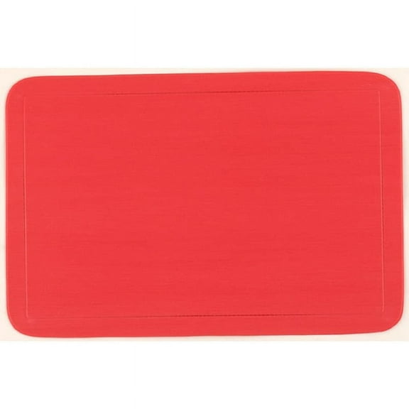 IH Casa Decor Plastic Placemat (Red) - Set of 12