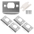 thumbnail image 1 of MOVTOTOP 4 Ensembles Plaques de Verrouillage de Porte en Acier Inoxydable Kit de Renforcement de Porte, 1 of 8