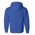 thumbnail image 2 of Adult DryBlend® Adult 9 oz., 50/50 Hooded Sweatshirt - ROYAL - S, 2 of 5