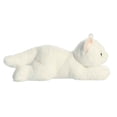 thumbnail image 3 of Animal de peluche Aurora Adorable Flopsie Precious White Kitty, 3 of 4