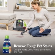 BISSELL Advanced Pet Spot & Stain 32 fl oz. Formula for Portable Carpet Cleaners 74R7V