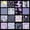 Purple Black White, variant on jejeloiu Abstract Floral Bedding For Girls,Patchwork Print Duvet Cover Full,Purple Black White,Black Reversible,3-Piece,1 Duvet Cover and 2 Pillowcases