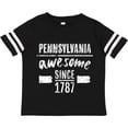 thumbnail image 3 of Inktastic Pennsylvania Awesome Since 1787 Boys or Girls Toddler T-Shirt, 3 of 5