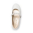 thumbnail image 3 of Dream Pairs Kids Kids Girls Slip-On Shoes Children Party Dress Dance Shoes Flat Shoes WHITE US SIZE 2, 3 of 6