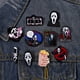 thumbnail image 4 of Pins De Esmalte Fantasma De Negro Gato Horror Caras De Miedo Broche Punk Esqueleto Pin Insignias De Solapa Regalo De Joyas De Halloween Para Amigos, 4 of 4