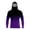 03#Purple, variant on Mens Long Sleeve Sun Protection Shirt UPF Fishing Hiking Gradient Hooded Top Quick Dry Out Athletic Wear for Summer Sports Activities Orange 2XL