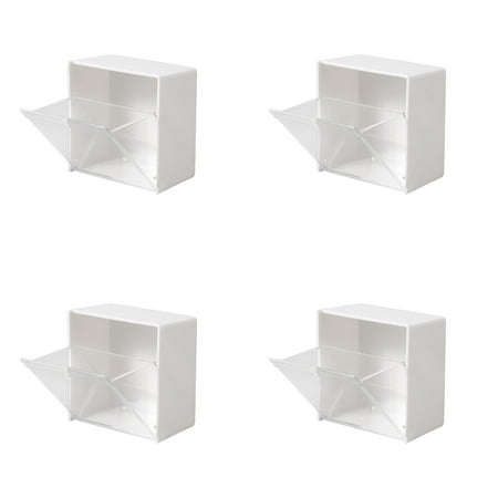 

Wall Mounted Clamshell Storage Box Clamshell Clear Acrylic Storage Box Transparent Self Small Storage Box Easy To Install Household Supplies 2PCS Utility Clips Heavy Duty Clap on Lights Nights Booster