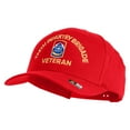 thumbnail image 2 of U.S. Army 174th Infantry Brigade Embroidered Retro Cotton Blend Snapback Cap - Red OSFM, 2 of 5