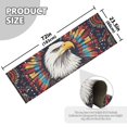 thumbnail image 5 of Yayeee Runner Rug for Bedroom 2'x6' Machine Washable Hallway Non Slip Mat, Brown Abstract Eagle, 5 of 8