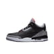 thumbnail image 2 of Air Jordan-zapatillas de baloncesto Retro para hombre, deportivas originales de color negro, blanco y rojo, estilo clásico de Chicago, 3 "Black Cement", 854262-001, 2 of 5