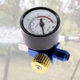 thumbnail image 2 of Regulador de presión de aire Máquina pulverizadora de pintura con aerógrafo Manómetro de ajuste Válvula reguladora neumática Accesorio herramienta, 2 of 5