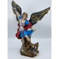 thumbnail image 3 of The Faith Gift Shop Saint Michael The Archangel Navy And Gold Wings Collection Resin Material Perfect Gift to Family Members to show Love and Faith, 3 of 10