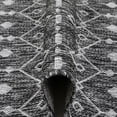 thumbnail image 4 of Well Woven Medusa Nord Moroccan Tribal Grey 2'7" x 9'10" Indoor/Outdoor Flat-Weave Runner Rug, 4 of 8
