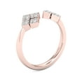 thumbnail image 2 of Imperial 1/5Ct TDW Diamond 10k Rose Gold Fashion Ring (H-I, I2), 2 of 4