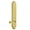 Lifetime Brass, variant on Grandeur Arcgeo_Tp_Prv_238_Rh Arc Solid Brass Tall Plate Rose Right Handed Privacy Door