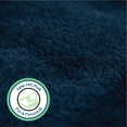 thumbnail image 3 of Your Zone Soft, Navy Blue, Oversized, Fuzzy, Throw Blanket for Kids, 72 x 50 inches, 3 of 9