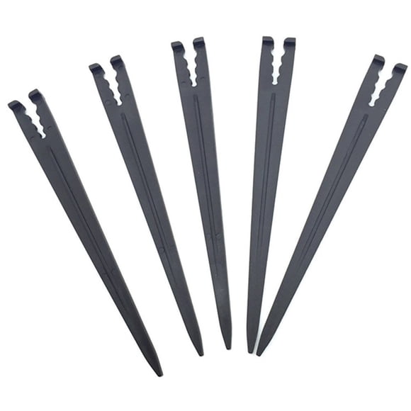 Estacas de soporte de riego cozyou para tubos de goteo de 1/4 de pulgada (50 unidades)