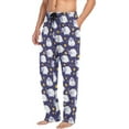 thumbnail image 5 of FREEAMG Sheep Pajama Pants for Men, Men's Separate Bottoms, Pure Cotton Comfortable Lounge Pants for Men（391）, 5 of 7