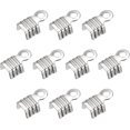 thumbnail image 1 of Fantastic 200 Pcs Embouts de Cordon Pliables, Embouts de Terminators 3x6mm pour Fabrication de Ruban en Cuir, Ton Rhodié 3x6mm Assurant une Utilisation Longue Durée. Ne Ratez Pas!, 1 of 5