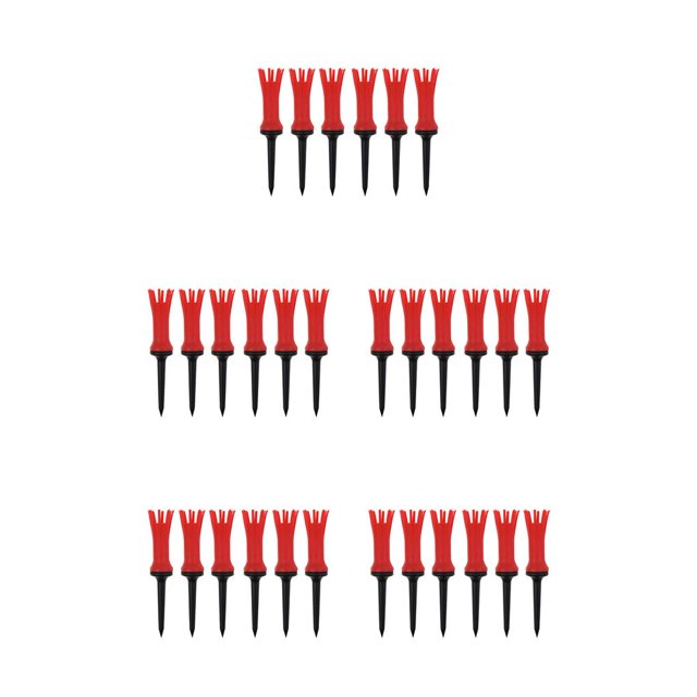 Advancent 6 piezas 86mm/96mm accesorios de Golf al aire libre para entrenamiento de Golf magnético suave menor resistencia goma durabilidad Golf Rojo 5Conjunto