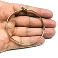 thumbnail image 4 of 14k Yellow Gold Love Knot Women's Bangle Bracelet, 7.5", 4 of 4