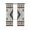 Brown Teal, variant on Orange Beige Boho Blackout Curtains, Light Blocking Print Window Curtains, Vintage Ethnic Tribal Southwestern Thermal Insulated Window Drapes for Living Room Kitchen Cafe 2 Panels, 104"W x 52"L
