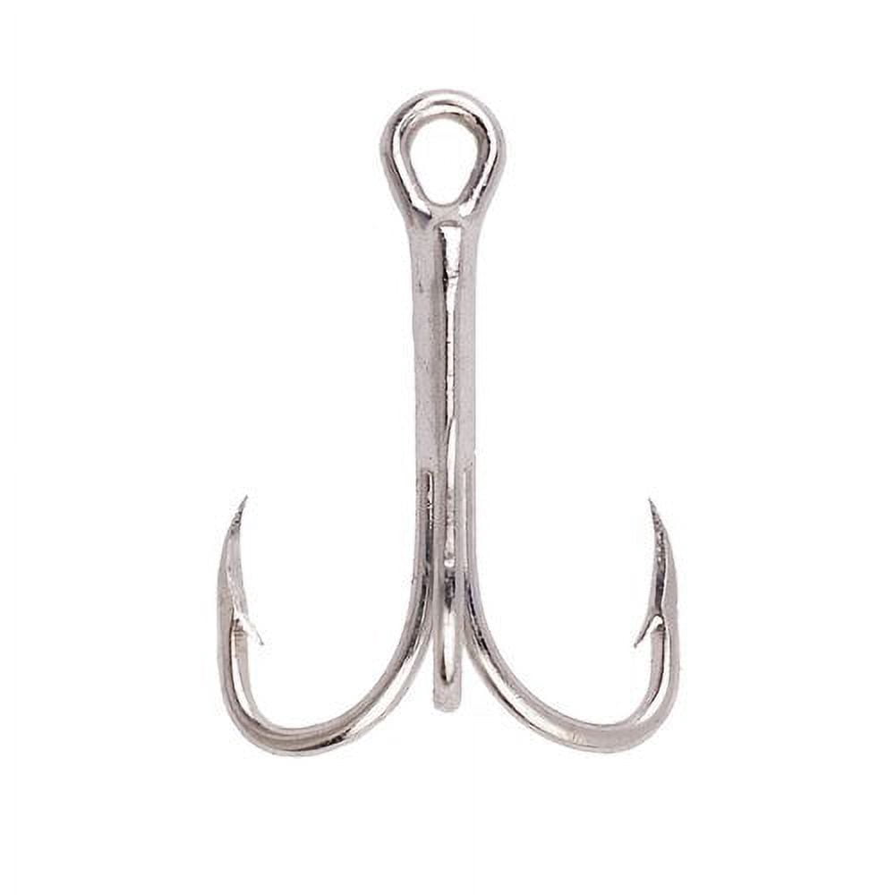 Eagle Claw 677FH-8 Sea Guard 3x Treble Hook, Size 8, 50 Pack