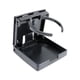 thumbnail image 2 of Portavasos plegable para pared, universal, ajustable, para botes y botellas negro, 2 of 9