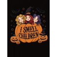 thumbnail image 2 of Camisetas con estampado para mujer, camisetas de manga corta de verano 2025, blusas casuales con cuello redondo para adolescentesWomen'S Fashion Pumpkin Witch Letter Print, Casual Round Neck Short, 2 of 6