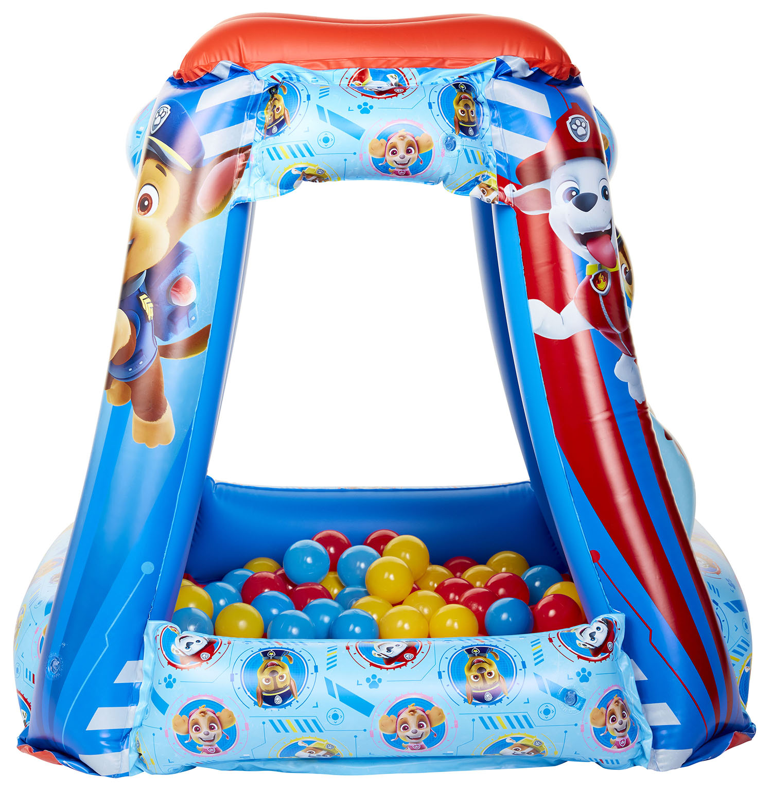 Paw Patrol Inflatable Playland Ball Pit with 20 Soft Flex Balls - image 4 of 5