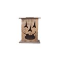 thumbnail image 1 of Promotion!Decoración de arte otoñal de madera Lámpara de llama fantasma de madera Jack-O-, 1 of 8