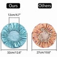 thumbnail image 2 of 2-Pack Shower Cap Bath Cap Waterproof Shower Cap, shower cap, bath cap, hair cap, 2 of 4