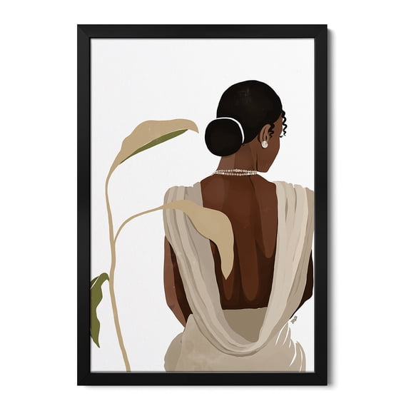 Premium Framed Art Print - Nora