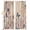 Beige, variant on Vintage Pink Flowers Blackout Curtains for Bedroom/Living Room, Pinch Pleated Black Out Curtains, Spring Floral Butterfly Retro Art Room Darkening Window Drapes with Hooks 2 Panels, 39"x70"