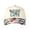 Latte-Flowers, variant on Bad Day To BE Embroidered Trucker Hat Humorous Novelty Statement Cap Unisex Adjustable Snapback for Weekend and Party Wear