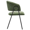 thumbnail image 6 of Side Dining Chair, Set of 2, Black, Fabric, Bar Pub Cafe Bistro Dining Kitchen Hospitality Restaurant, Modern Contemporary, HB37468, 6 of 10